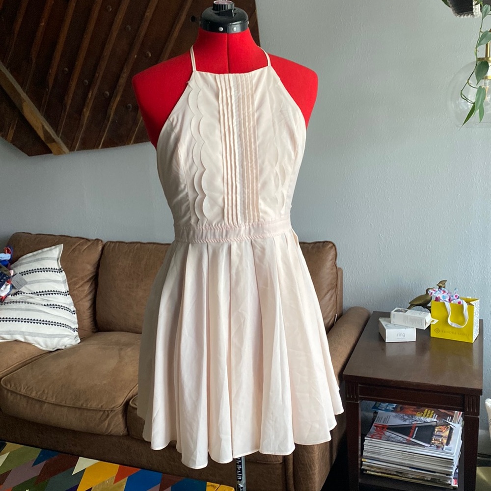 Double Zero cream spring dress